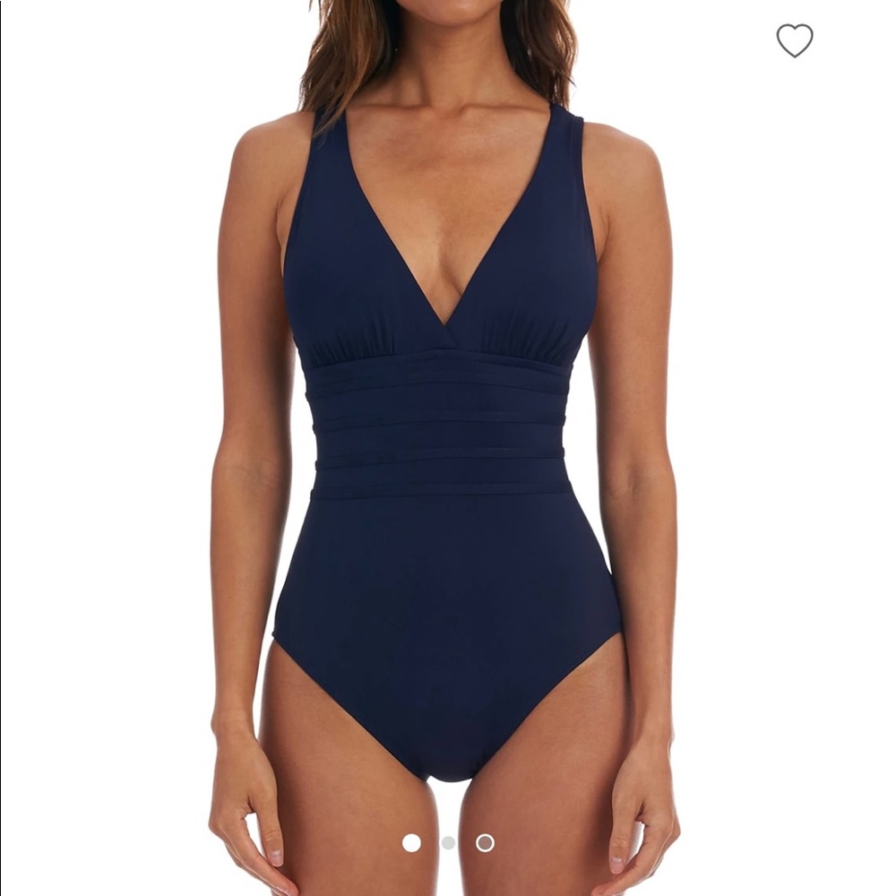 La Blanca Black Swimsuit L